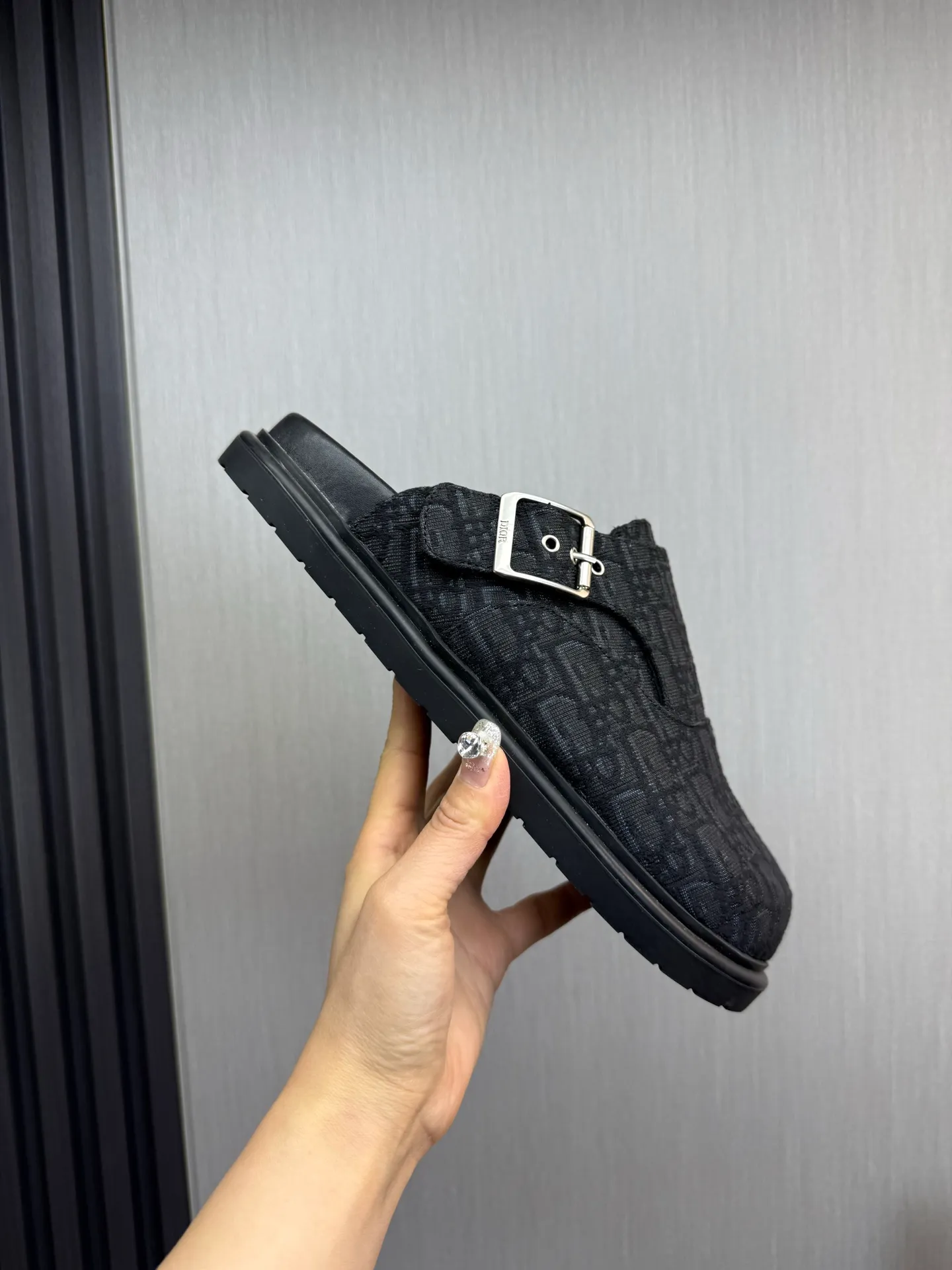 Men's men's shoes 420💰 Dior. Men's slippers🩴Official website 1:1 production 38-45 yards 45 46 🉑️Customized original material shipped✅